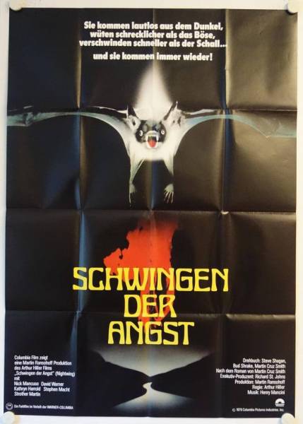 Nightwing original release german double-panel movie poster